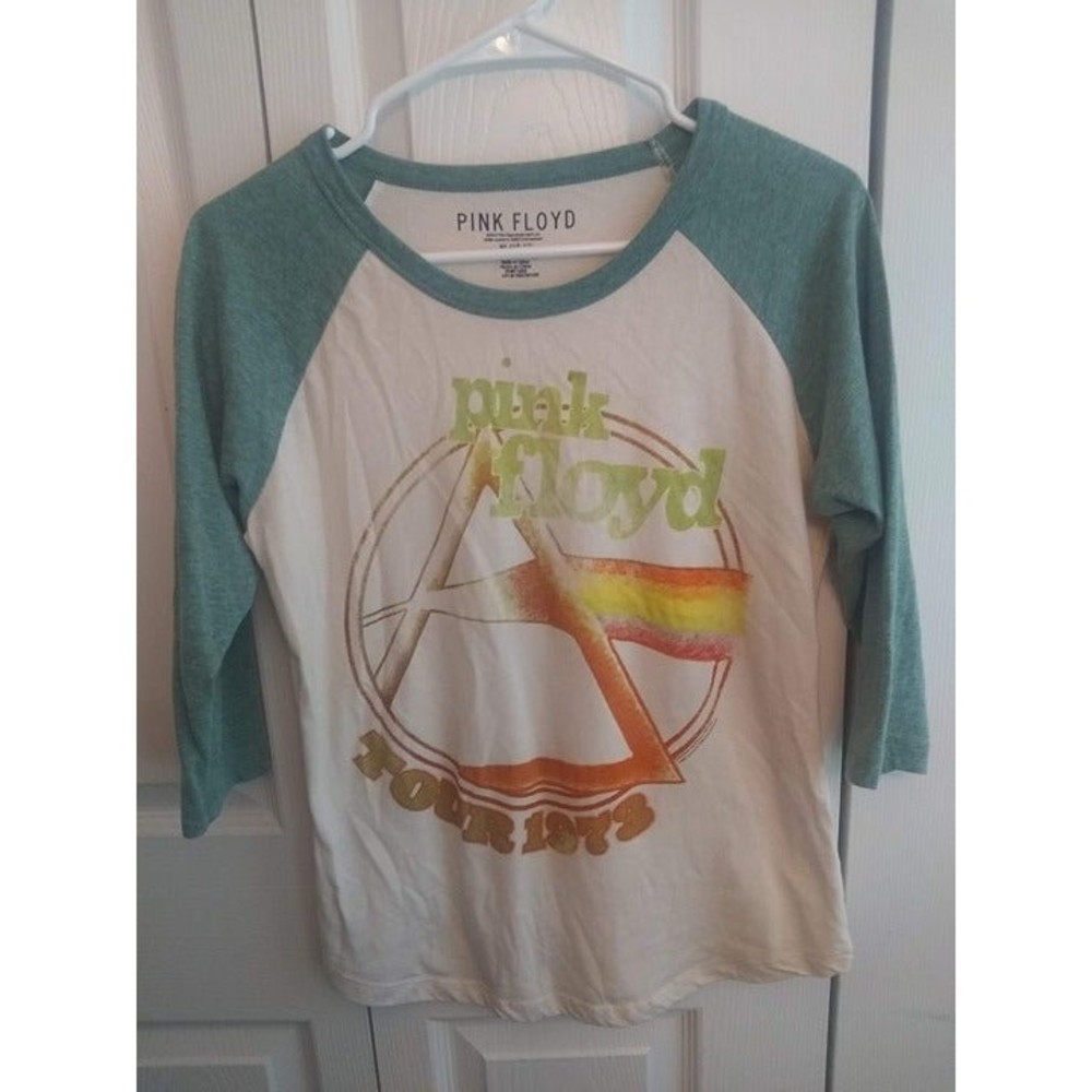 Pink Floyd Tour 1973 Raglan T-Shirt Juniors XL 15/17
